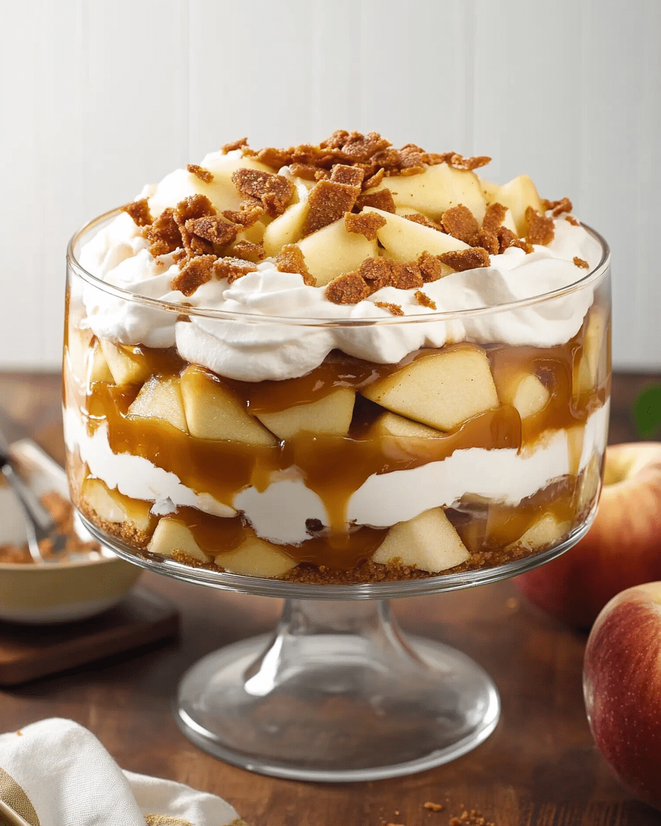 Caramel Apple Trifle