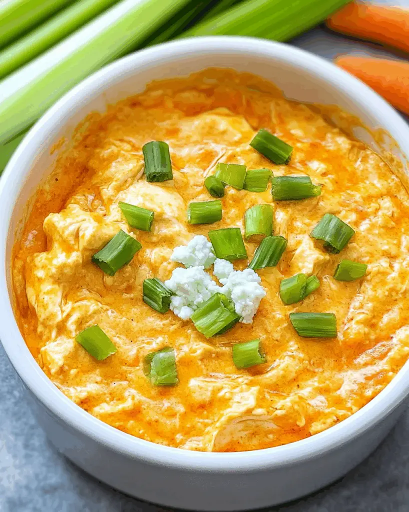 Instant Pot Buffalo Chicken Dip