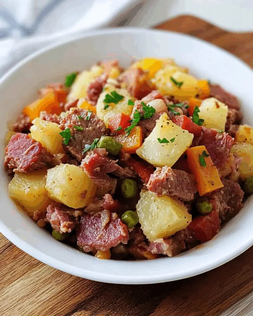 Slow Cooker Corned Beef Hash