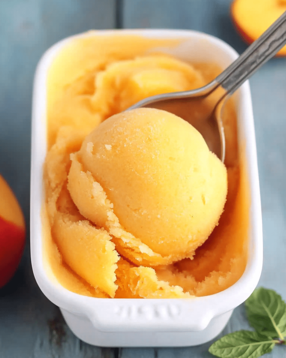 Peach Sorbet