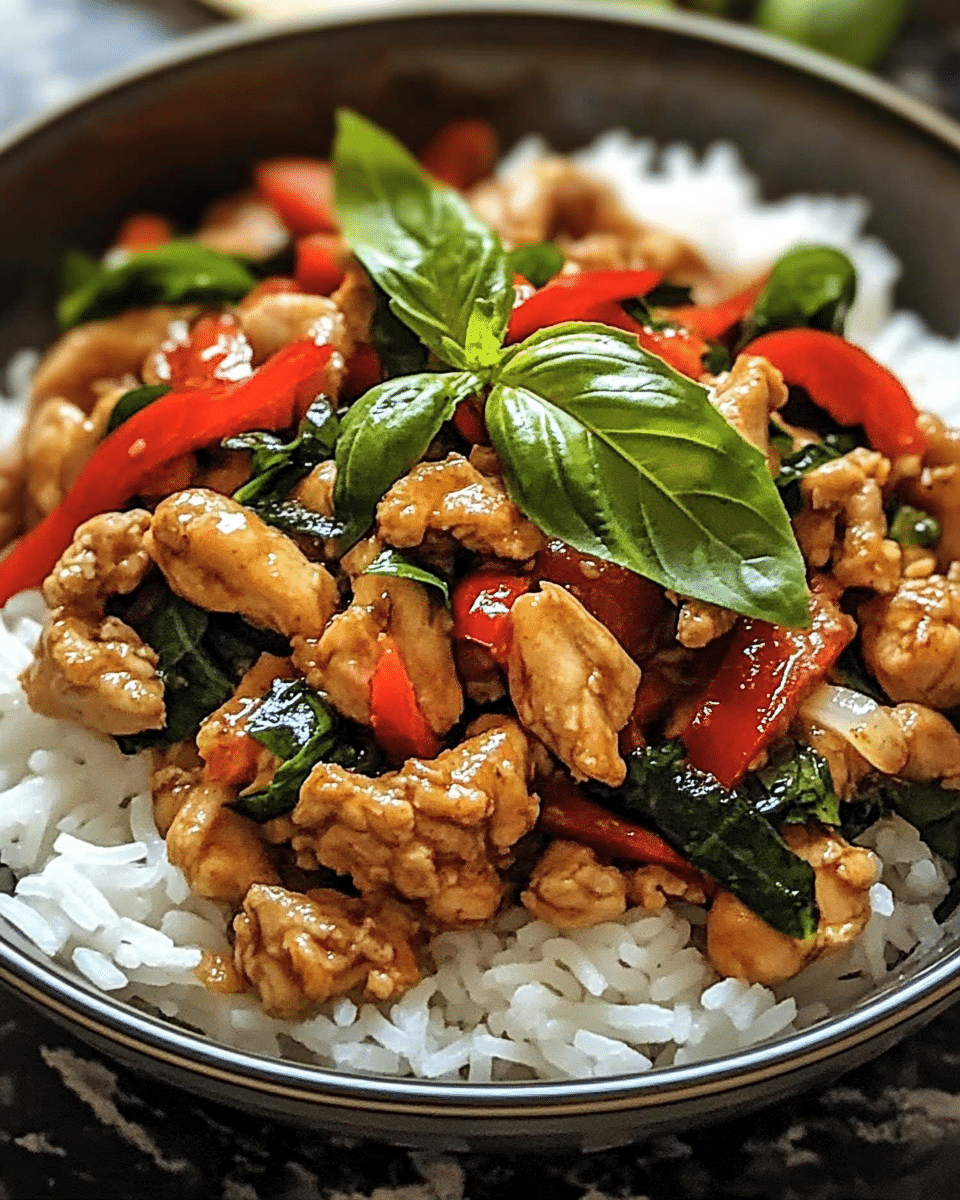 Thai Basil Chicken
