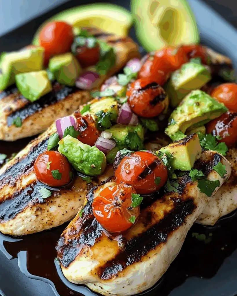 Grilled California Avocado Chicken