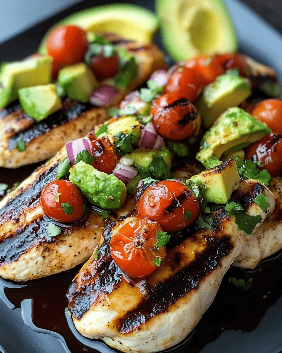 Grilled California Avocado Chicken