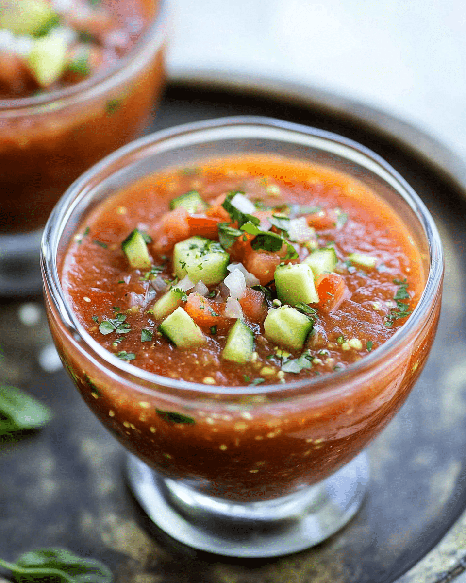 Chilled Summer Gazpacho