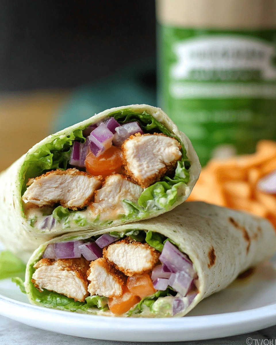 Buttermilk Ranch Chicken Wrap