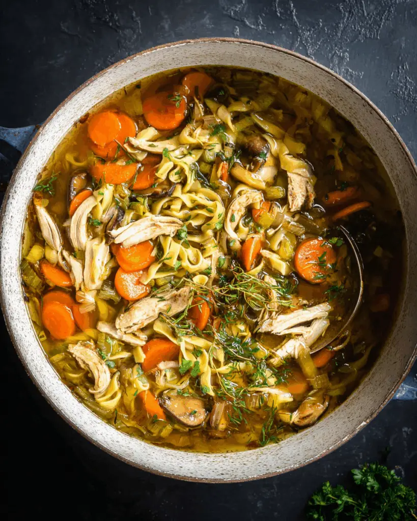 Bone Broth Chicken Soup