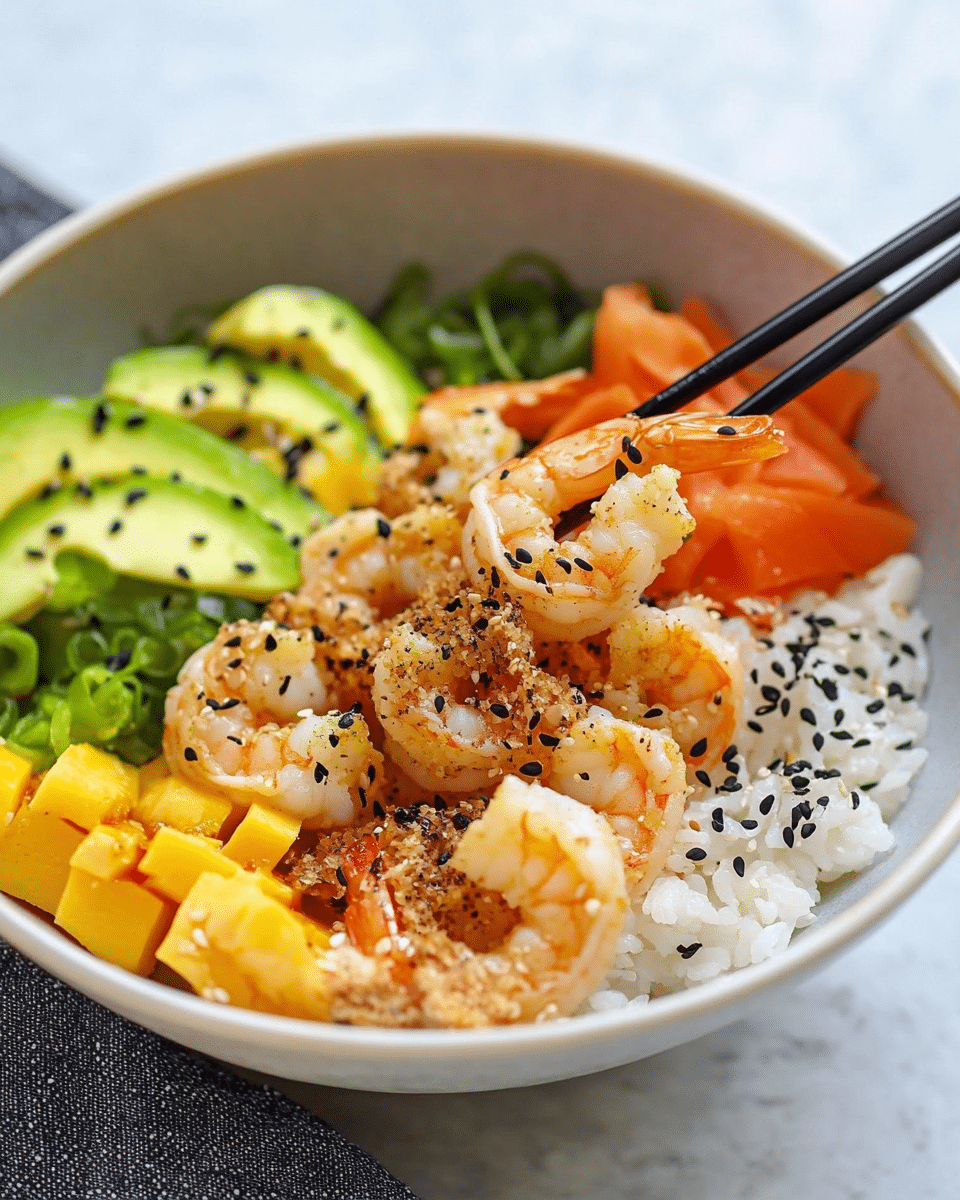 Shrimp Sushi Bowl