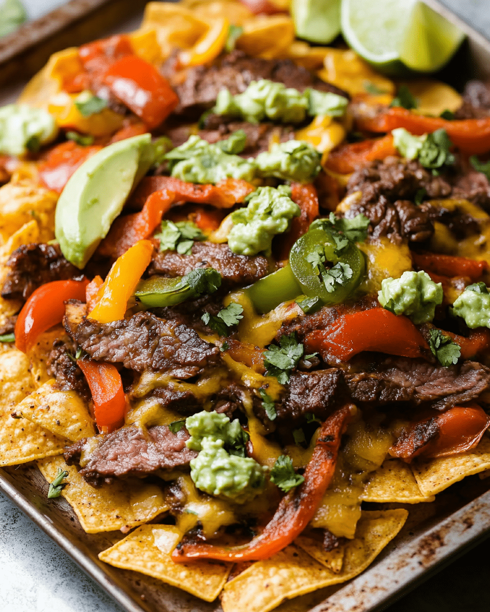 Steak Fajita Nachos