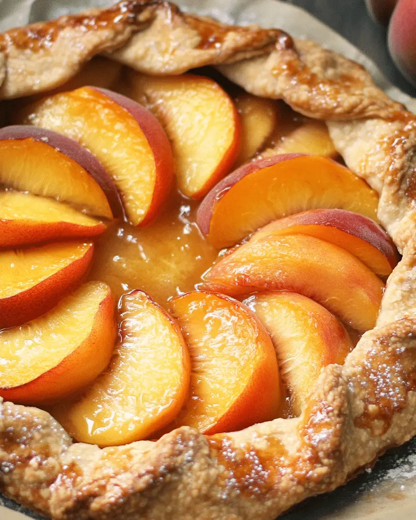 Peach Galette