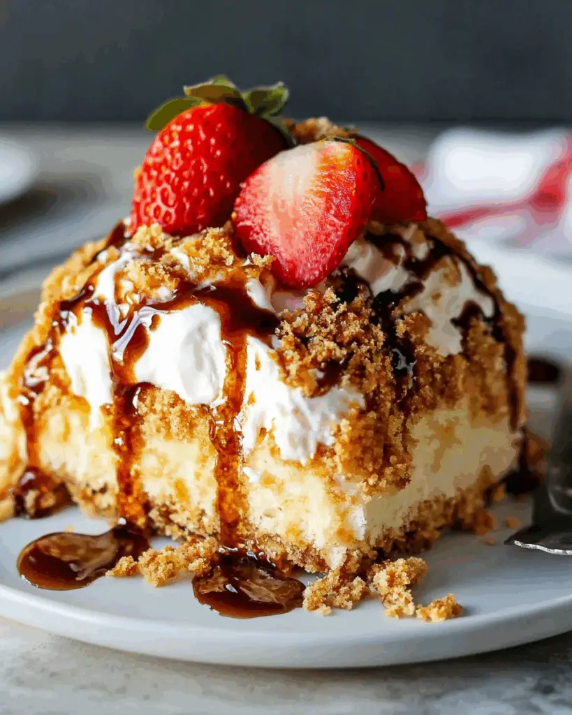 Easy Fried Ice Cream Cake