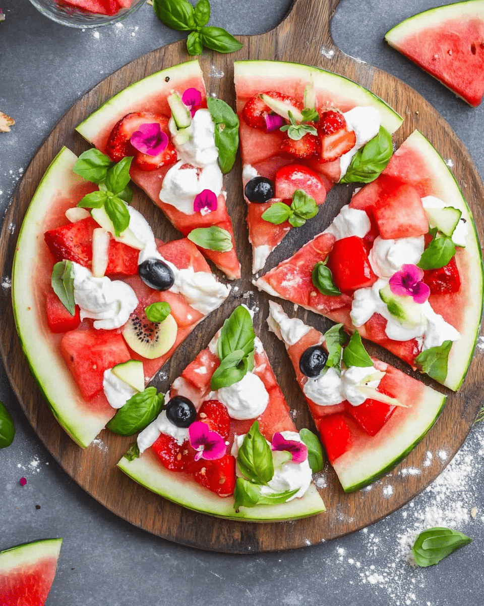 Watermelon Pizza