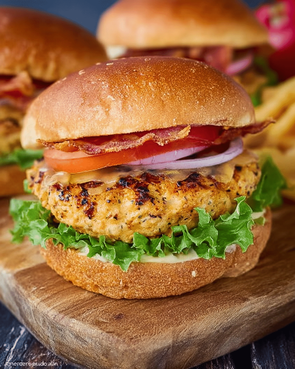Crack Chicken Burgers