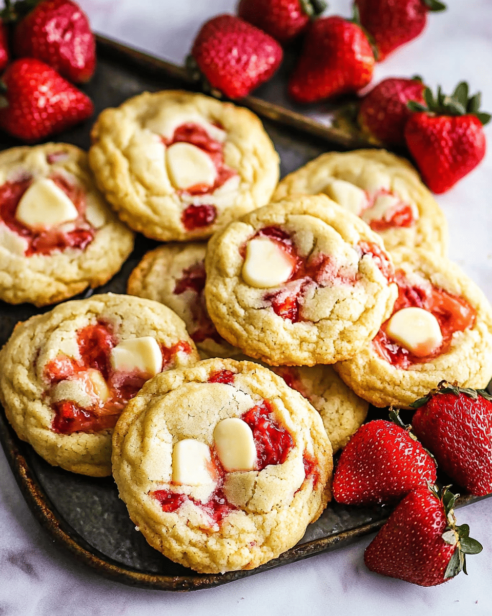 Strawberry Shortcake Cookies