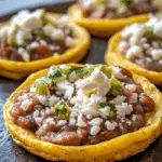Sopes with Refried Beans and Cheese