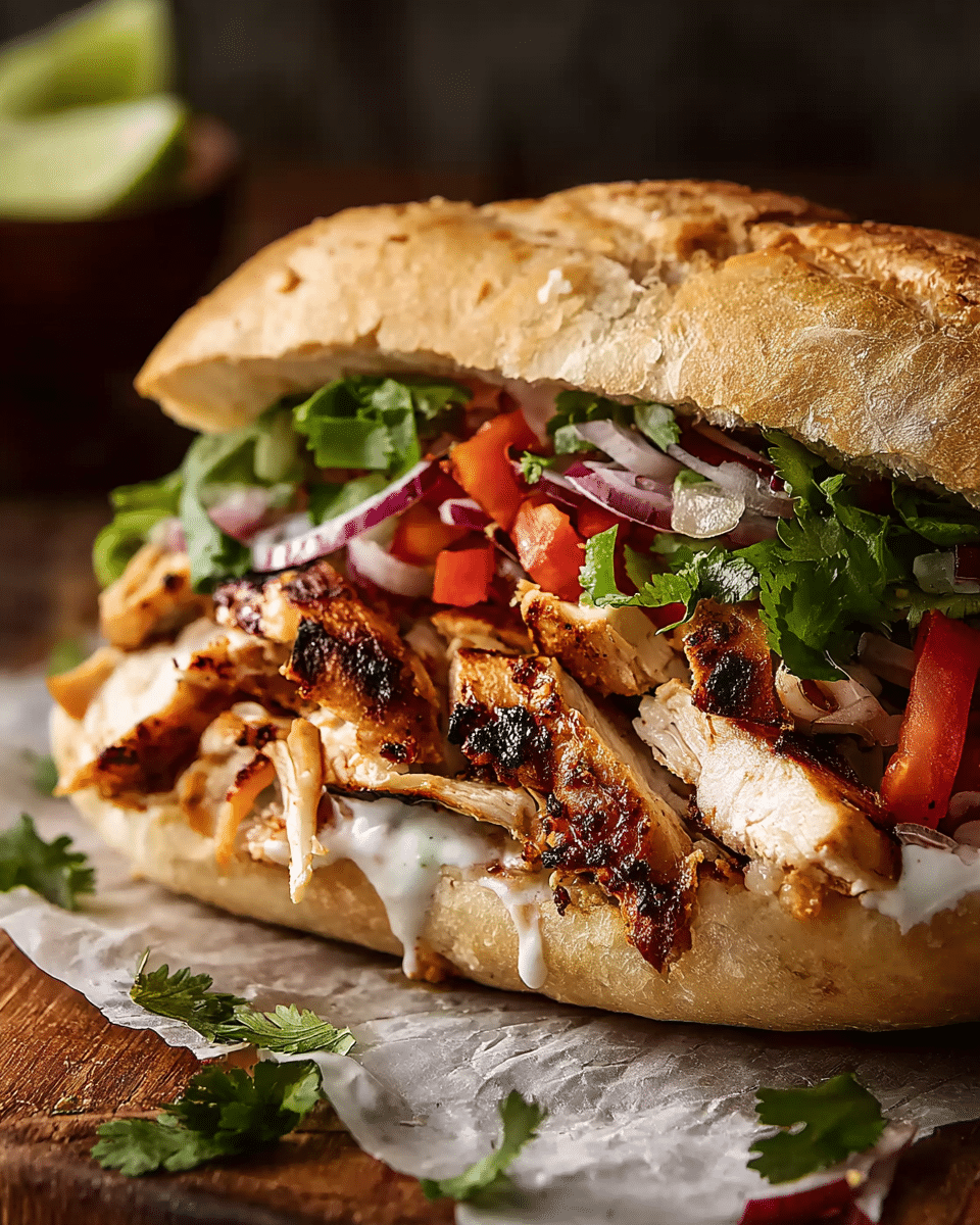 Flavor-Packed Chicken Torta