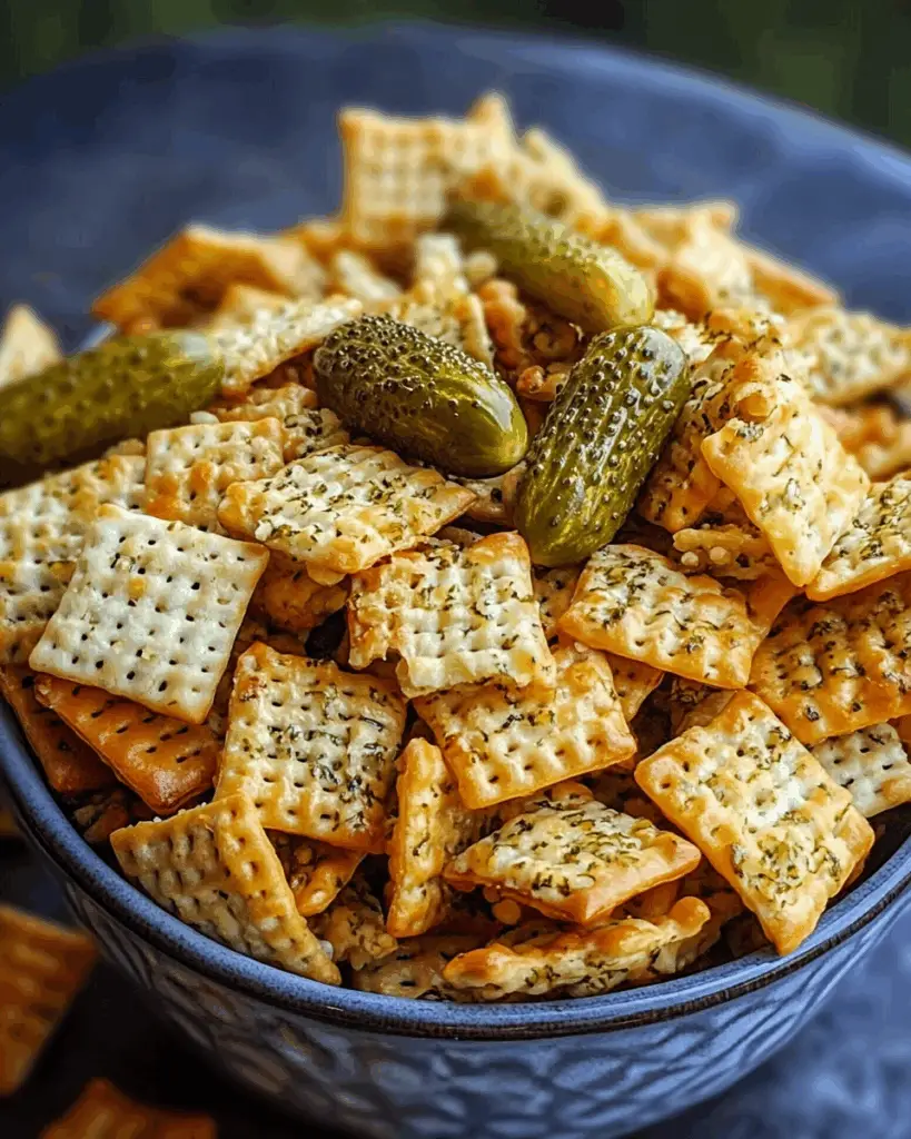 Dill Pickle Chex Snack Mix