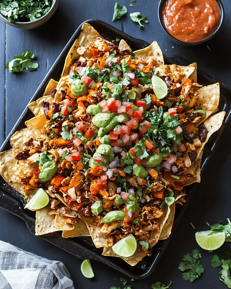 Party-Size Jackfruit Nachos Spectacular