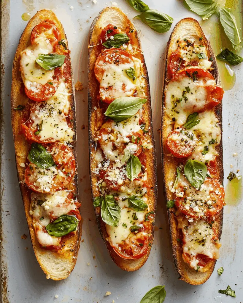Mini Baguette Pizzas
