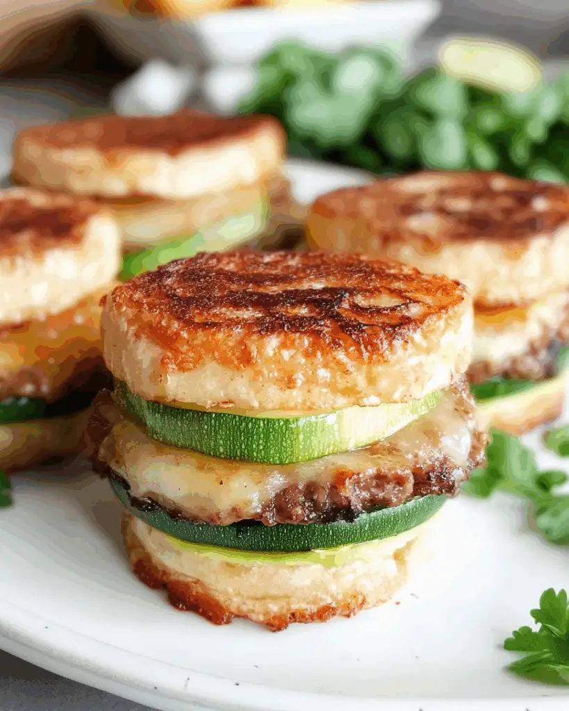 Keto Zucchini Sliders