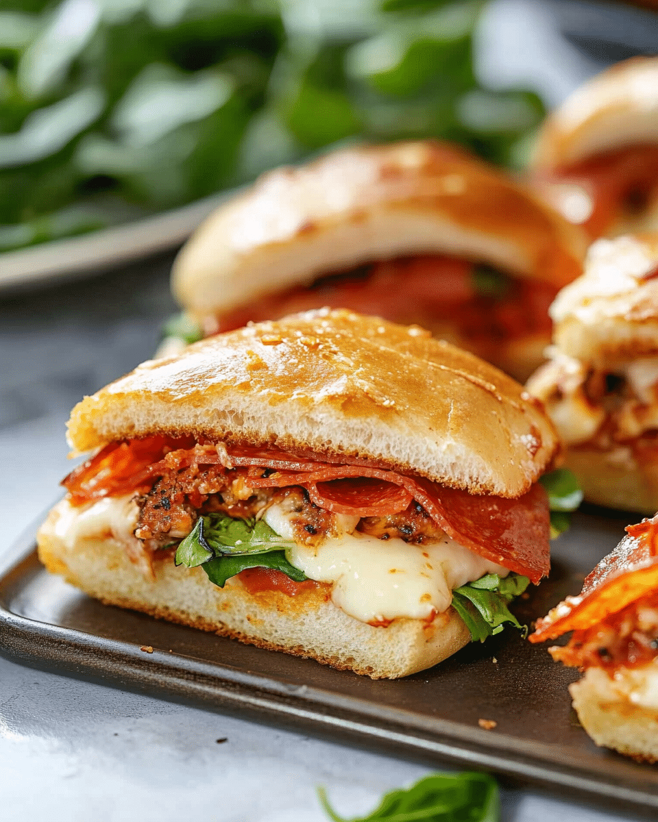 Pizza Sliders