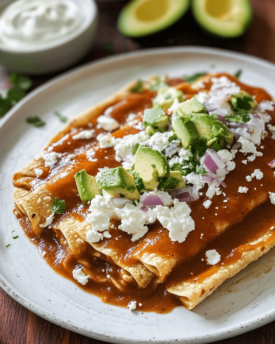 Enfrijoladas Mexicanas