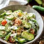 Cucumber Caesar Salad