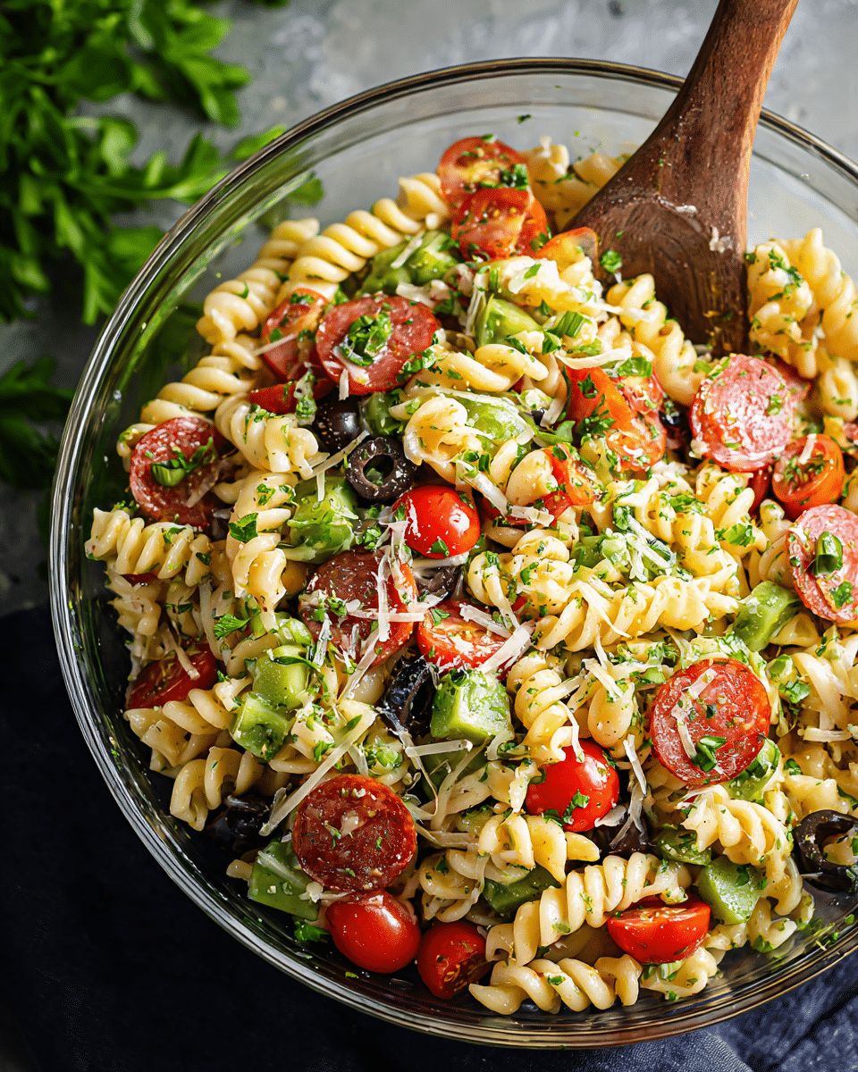 Pizza Pasta Salad