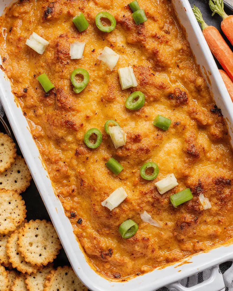 Air Fryer Buffalo Chicken Dip
