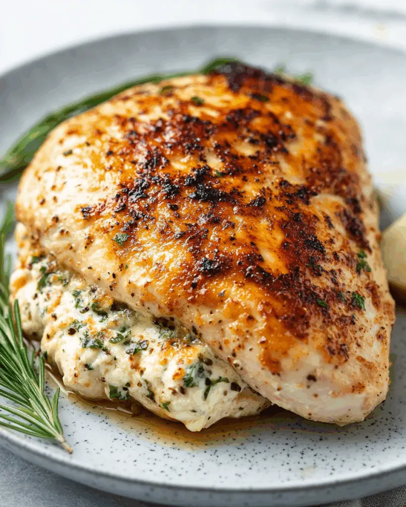 Cream Cheese Stuffed Chicken Breast