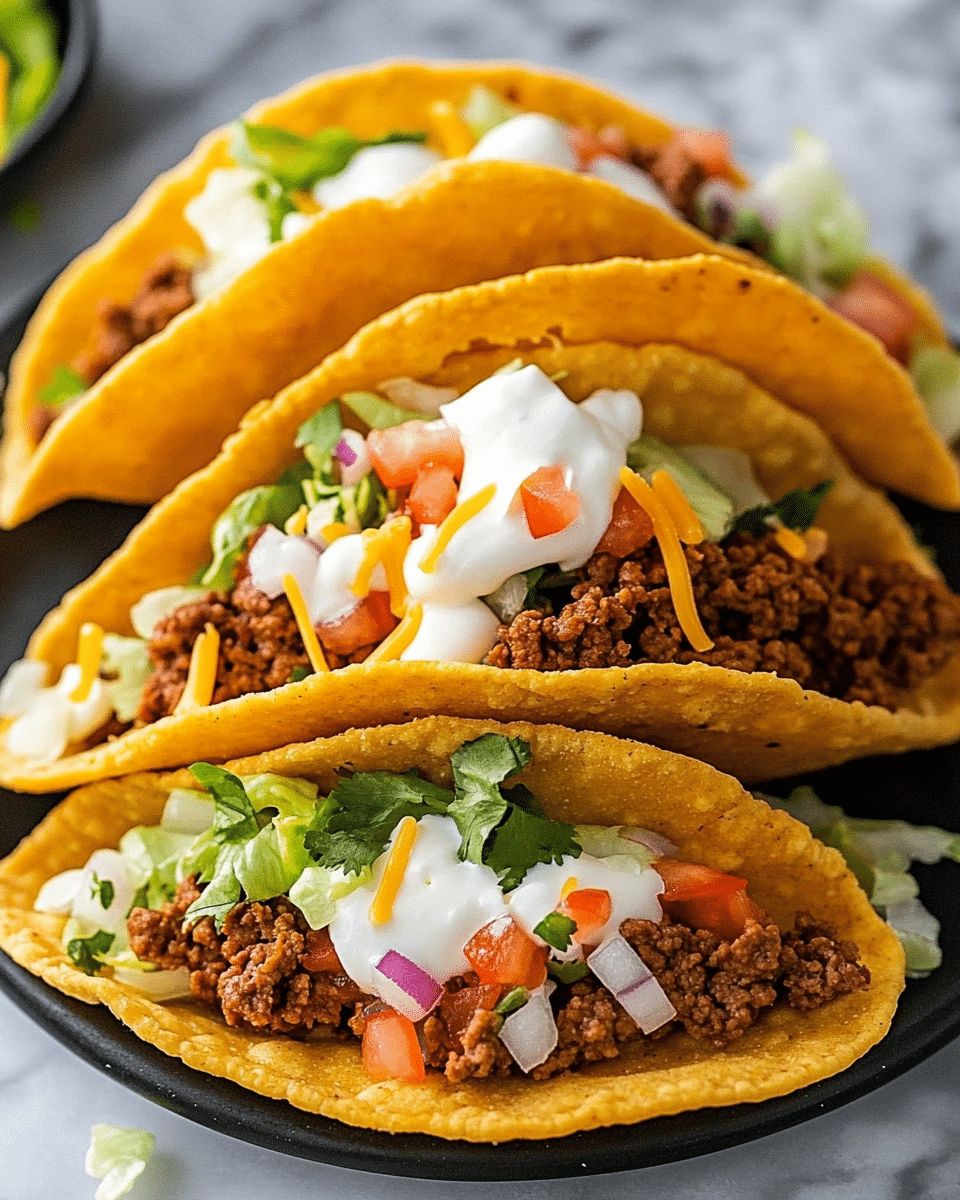 Crispy Ground Beef Chalupa
