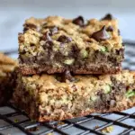 Chocolate Chip Zucchini Cookie Bars