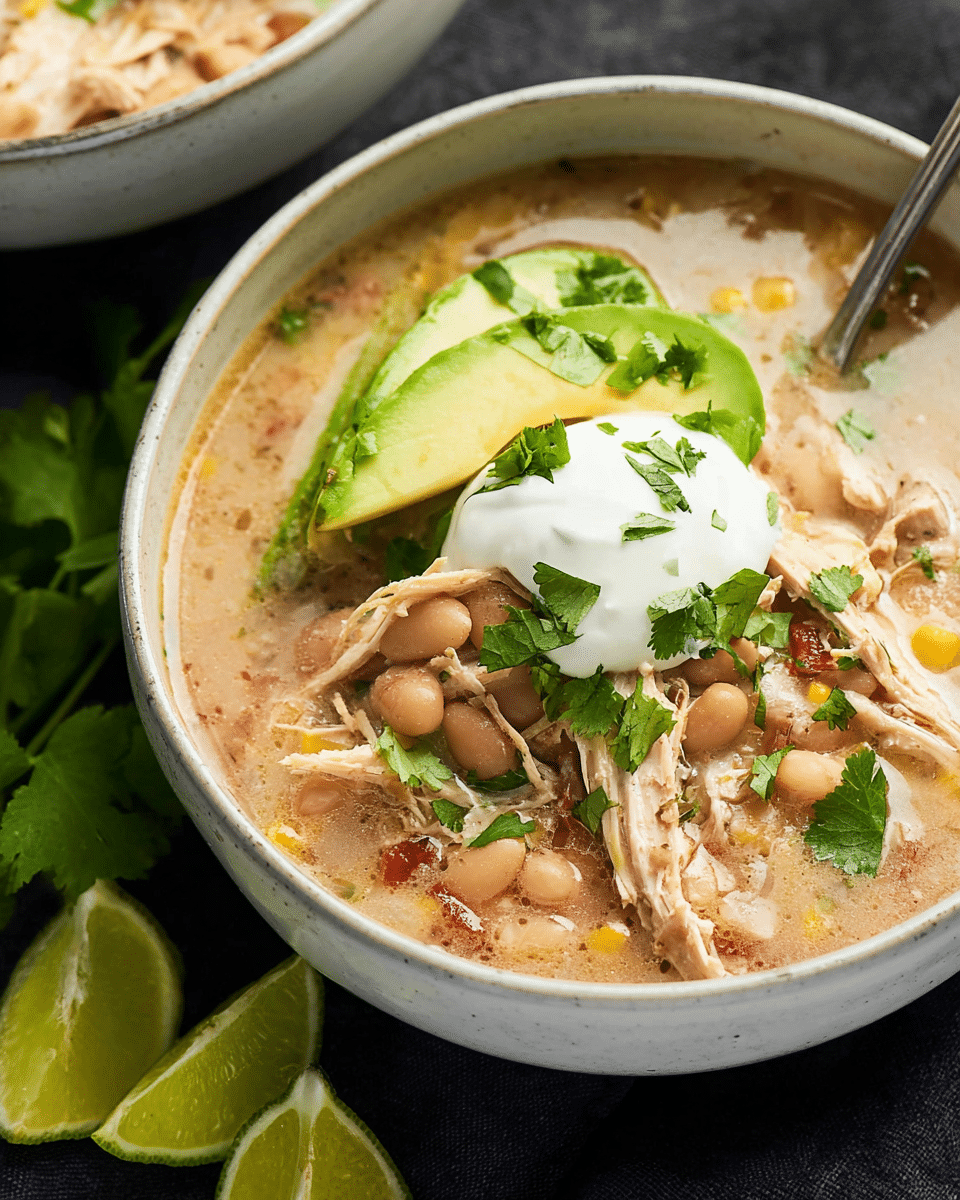 Crockpot White Chicken Chili