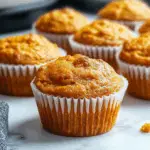 Healthy Greek Yogurt Pumpkin Muffins