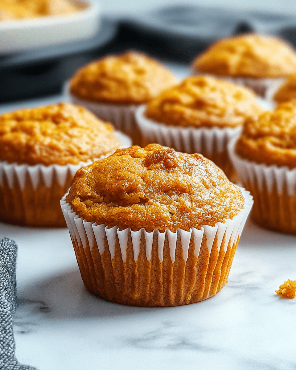Healthy Greek Yogurt Pumpkin Muffins