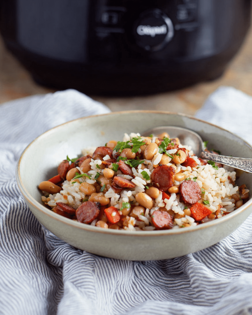 Slow Cooker Hoppin’ John