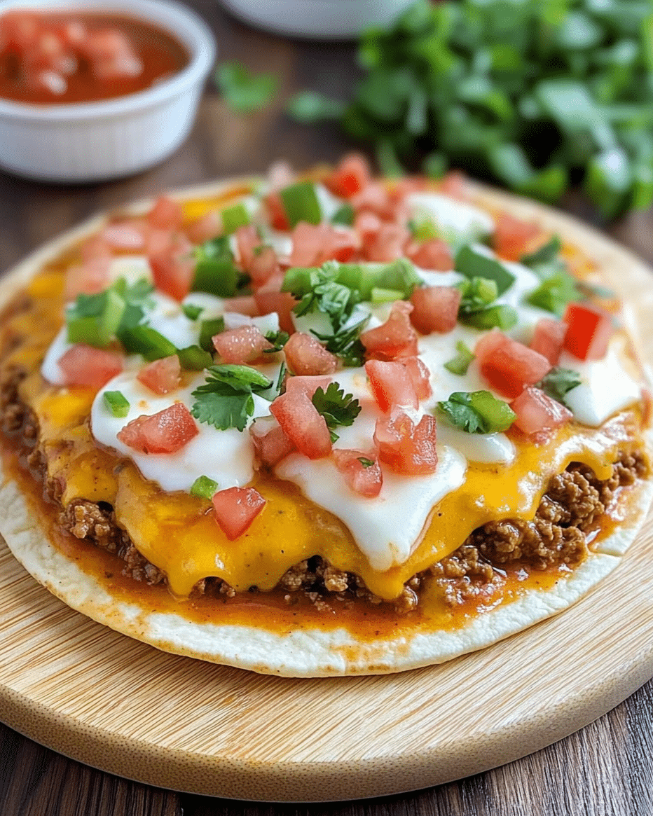 Mexican Pizza (Taco Bell Copycat)