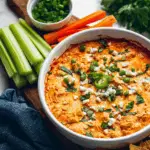 Healthy Buffalo Chicken Dip