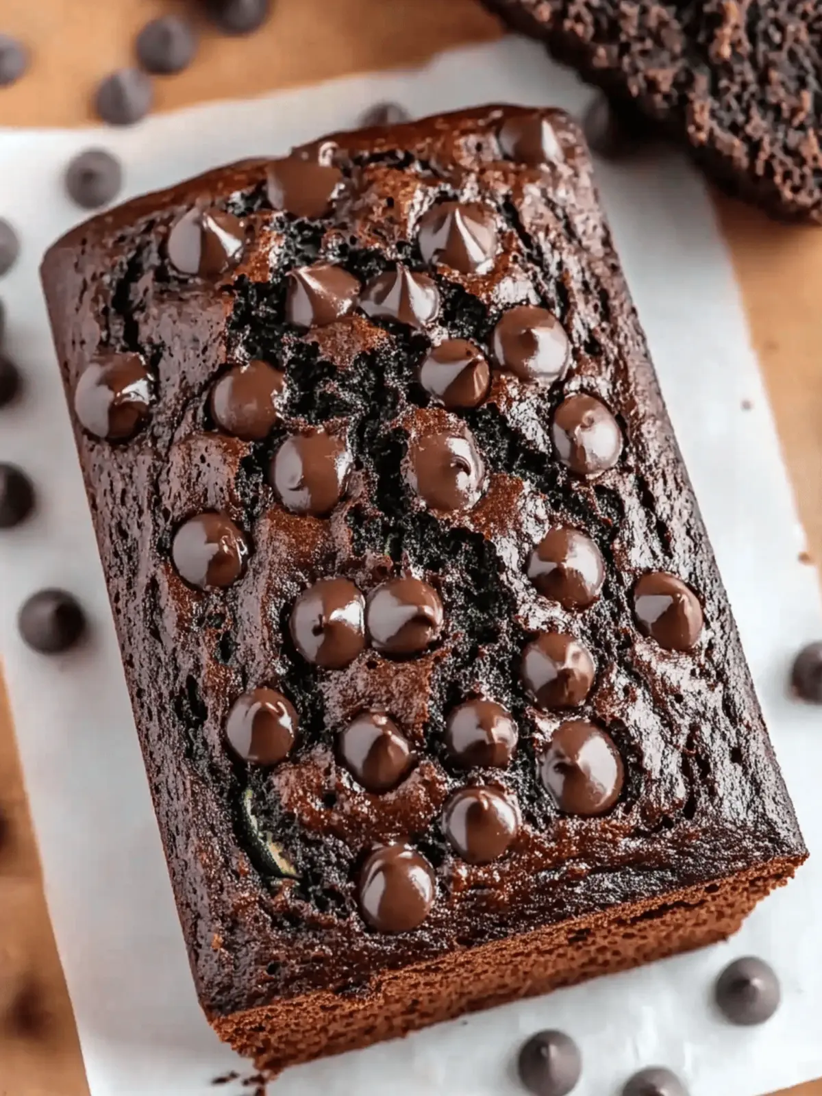Indulgent Chocolate Zucchini Bread with Sour Cream
