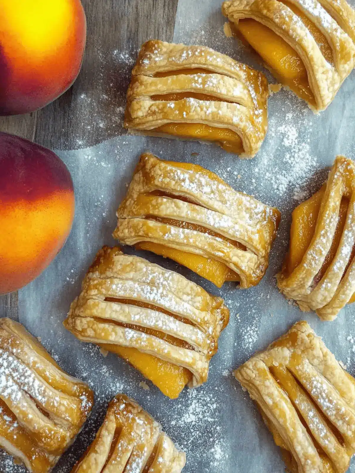 Easy Peach Hand Pie