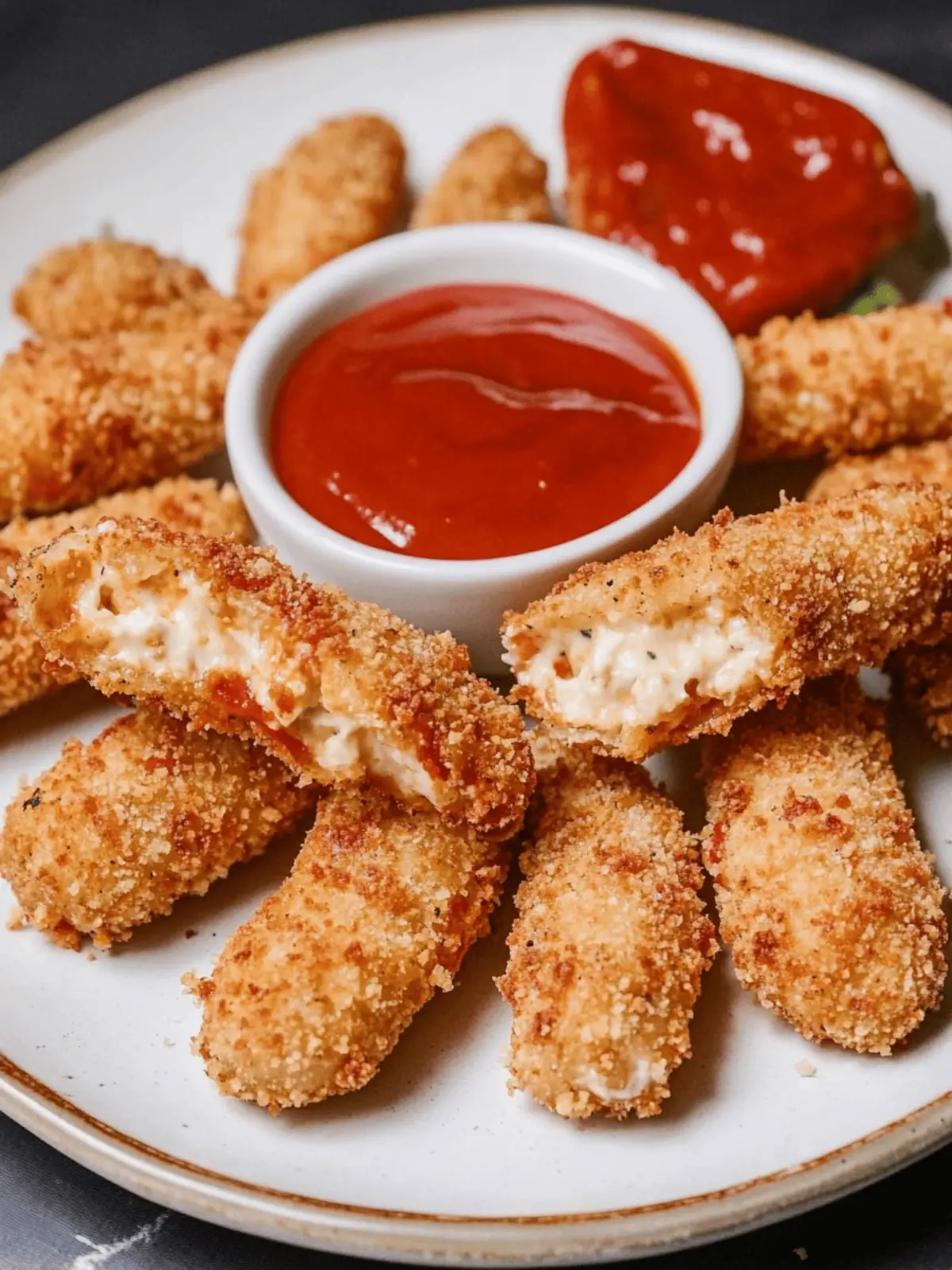 Homemade Mozzarella Sticks – Extra Crispy