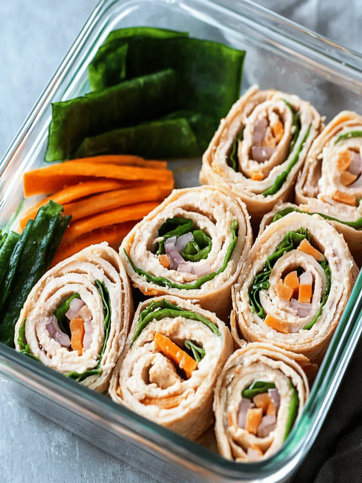 Turkey and Cheese Roll-Ups
