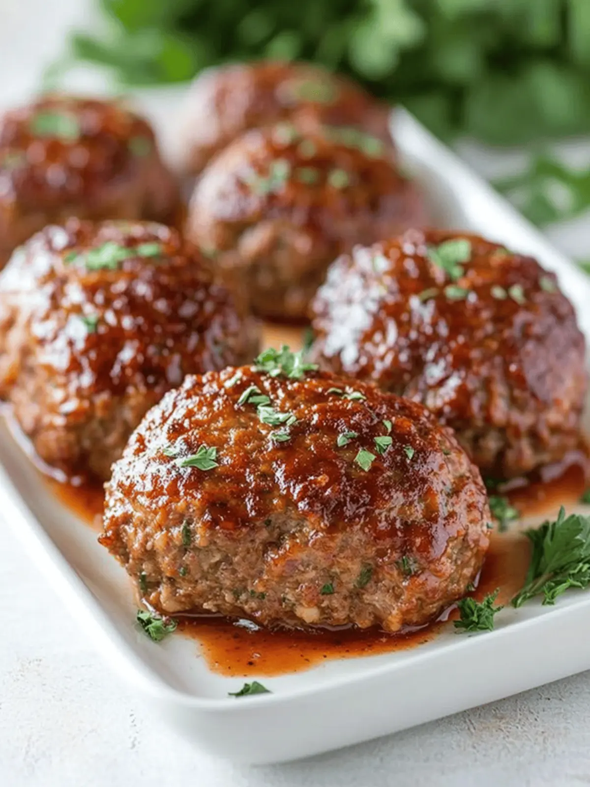 Mini Turkey Meatloaf
