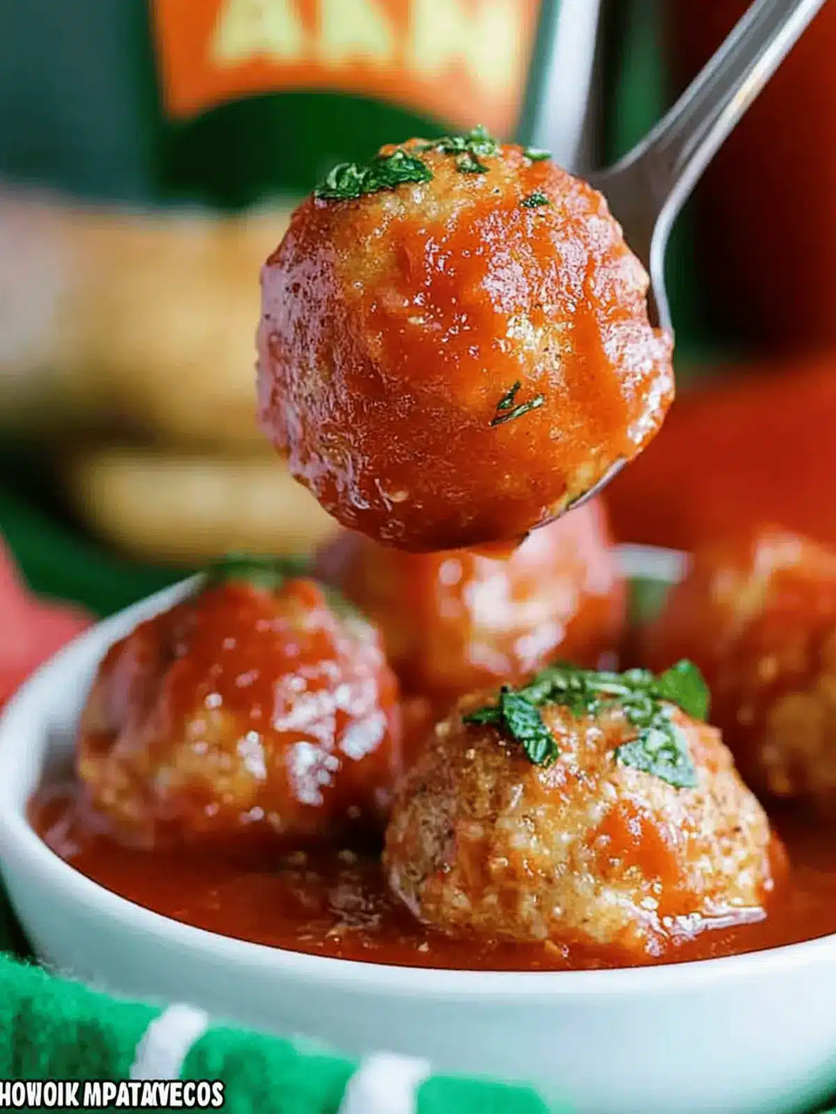 Chicken Parmesan Meatballs