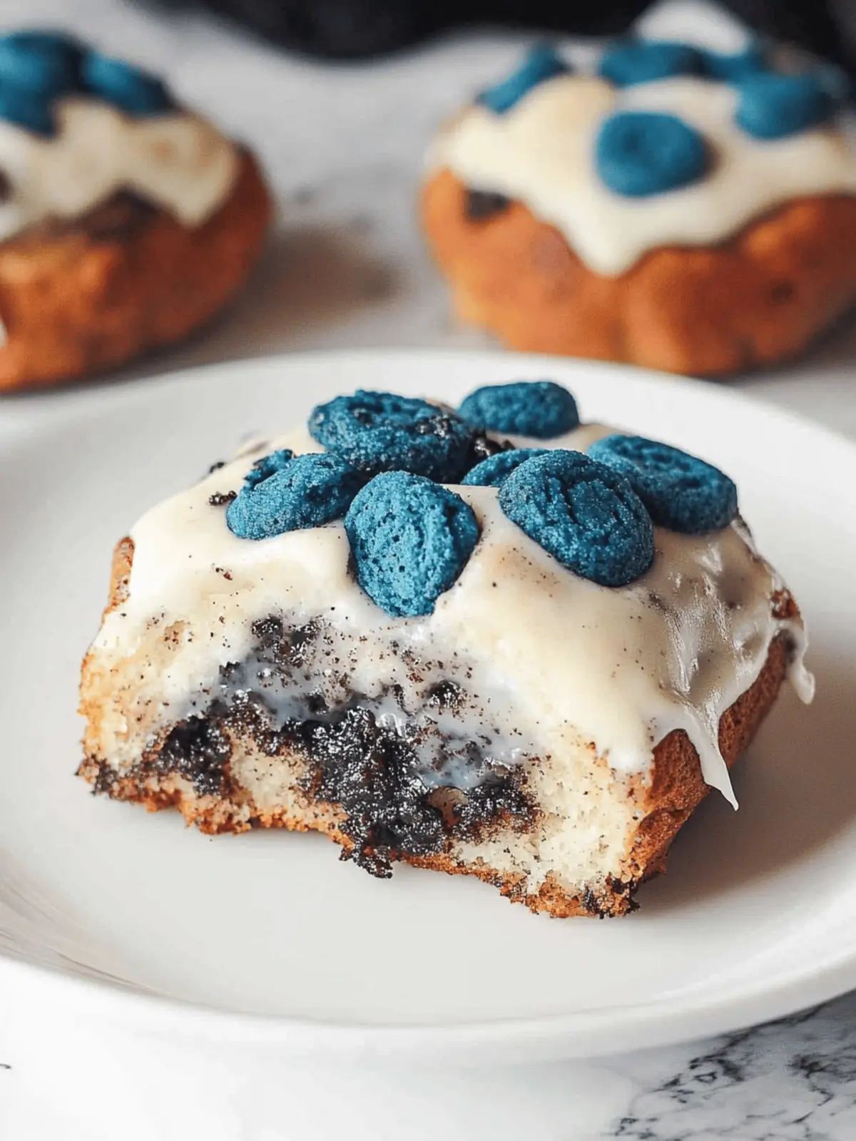 Cookie Monster Cinnamon Rolls: Sweet Fun for Everyone 5 Cookie Monster Cinnamon Rolls