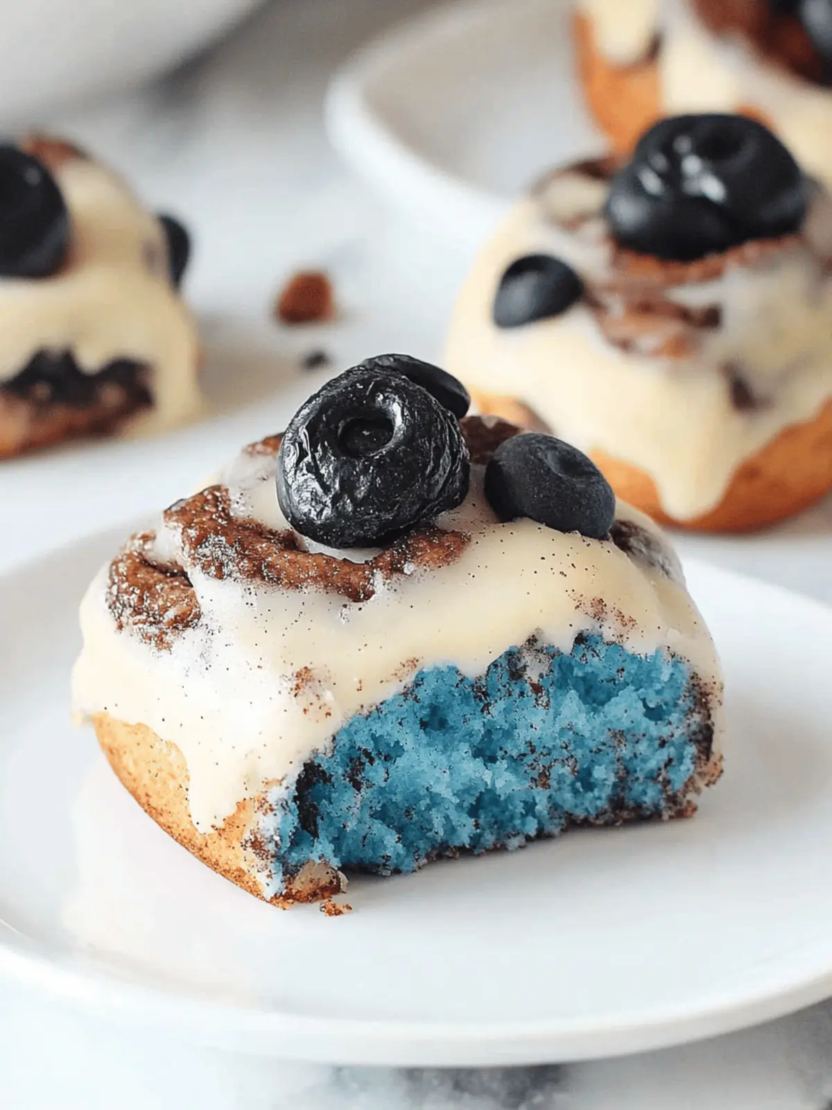 Cookie Monster Cinnamon Rolls: Sweet Fun for Everyone 4 Cookie Monster Cinnamon Rolls