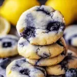 Lemon Blueberry Cheesecake Cookies