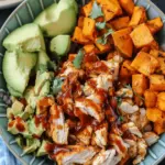 BBQ Chicken Sweet Potato Bowl