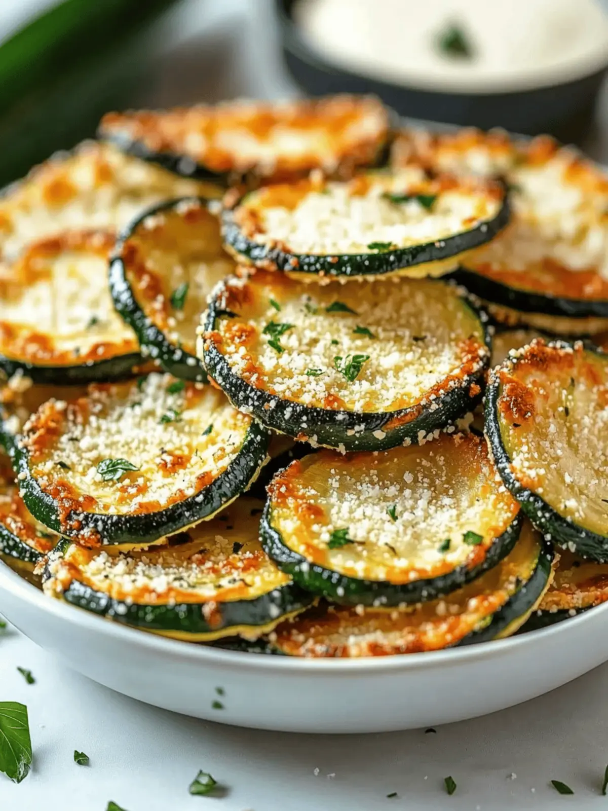 Crispy Baked Parmesan Zucchini Recipe