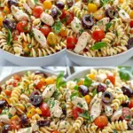 Mediterranean Chicken Pasta Salad