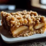 Salted Caramel Apple Crumble Bars Fall